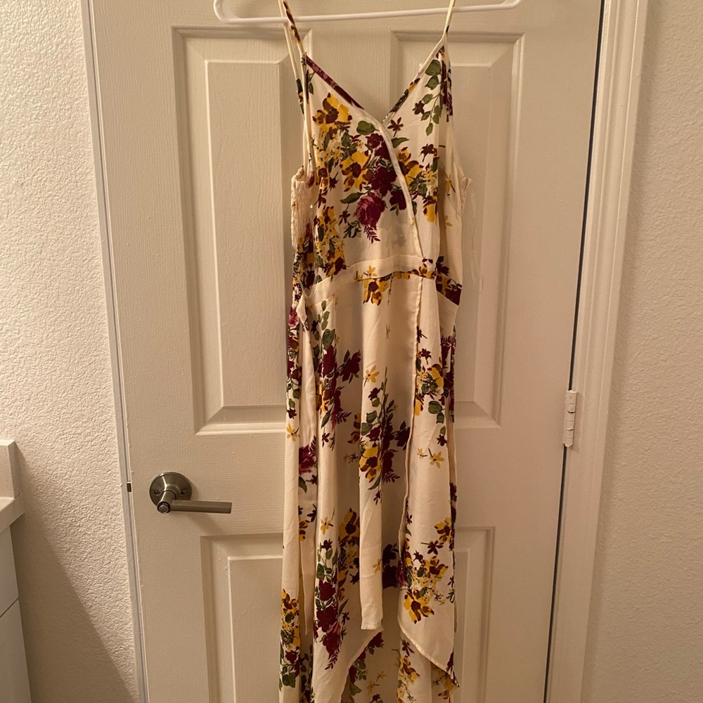 Floral Cream Dress